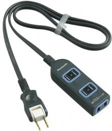 パナソニック 電源タップ(1m 3個口) WHA2513BKP