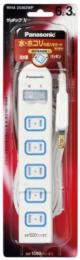 パナソニック 電源タップ(3m 6個口) WHA25362WP