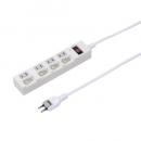 ヤザワ 電源タップ(5m 4個口) Y02BKS455WH