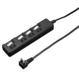 ヤザワ 電源タップ(3m 4個口) H8KS443BK