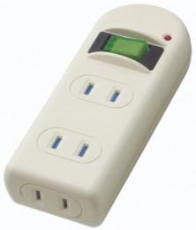 ヤザワ タップ(3個口) Y02FUBKS310WH