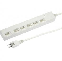 ヤザワ 電源タップ(2m 6個口) Y02YBKS662WH
