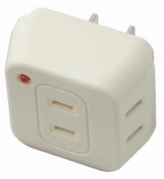 ヤザワ タップ(3個口) Y02TK300WH