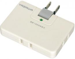 ヤザワ タップ(3個口) Y02CHK300WH