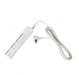 エルパ 電源タップ(3m 4個口) WLK-R43S(W)