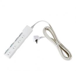 エルパ 電源タップ(5m 4個口) WLK-R45S(W)