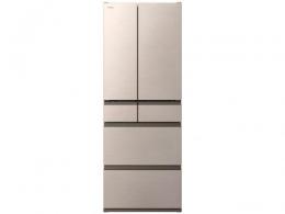 日立 冷凍冷蔵庫 R-HWC62Y ライトゴールド 設置無料!・銀行振込で10年延長保証付!