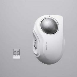 エレコム 無線トラックボールマウス M-MT2MRS ホワイト