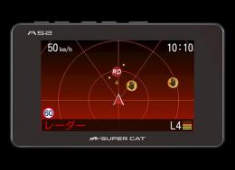 ユピテル GPS&レーダー探知機 A52