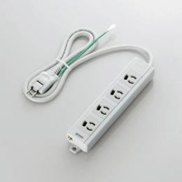 エレコム 電源タップ(1m) T-T06-3410LG/RS
