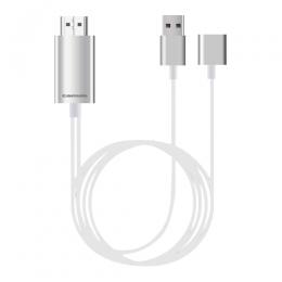 多摩電子工業 iPhone用HDMIケーブル(2m) TSK72H20W