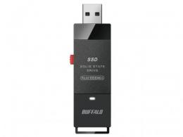 BUFFALO 外付けSSD SSD-SCH1.0U3-BA
