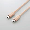 エレコム USBケーブル USB4-APCC5P08DR 0.8m オレンジ
