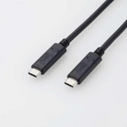 エレコム USBケーブル USB3-CCP10NBK 1m ブラック