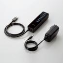 エレコム USBハブ U3H-T719SBK ブラック