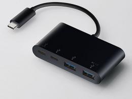 エレコム USBハブ U3HC-A423P5BK ブラック