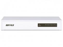 BUFFALO ネットワークハブ LSW4-TX-8NS/WH