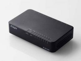 エレコム ネットワークハブ EHC-G08PA4-JB ブラック