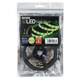 ヤザワ LEDテープライト TPL011 1m グリーン