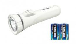 パナソニック 乾電池エボルタNEO付きLED懐中電灯 BF-BG41K-W