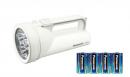パナソニック 乾電池エボルタNEO付きワイドパワーLED強力ライト BF-BS02K-W