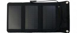 エアージェイ ポータブルソーラー充電器 AJ-NSOLAR5W ブラック