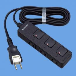 パナソニック 電源タップ WHF2323BLBP