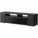 朝日木材加工 テレビ台 AS-SBS1500 ブラック木目 (～65V型対応)
