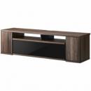 朝日木材加工 テレビ台 AS-SBS1500 ダークブラウン木目 (～65V型対応)
