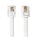 ナカバヤシ 電話機コード(10m) DC-410/WH