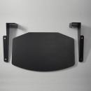 朝日木材加工 テレビスタンド用棚板 WS-B840SH 黒
