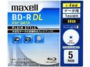 マクセル データ用BD-R DL 4倍速 5枚組 BR50PPLWPB.5S