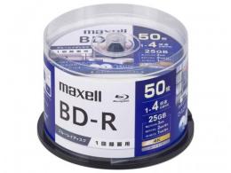 マクセル 録画用BD-R 4倍速 50枚組 BRV25WPG.50SP