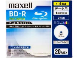 マクセル データ用BD-R 4倍速 20枚 BR25PPLWPB.20S