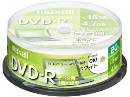 マクセル データ用DVD-R 16倍速 20枚組 DR47PWE.20SP