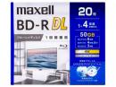 マクセル 録画用BD-R DL 4倍速 20枚組 BRV50WPG.20S
