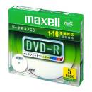 マクセル データ用DVD-R 16倍速 5枚組 DR47WPD.S1P5S A