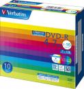 バーベイタム データ用DVD-R 16倍速 10枚組 DHR47JDP10V1