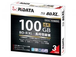 RiDATA 録画用BD-R XL 4倍速 3枚組 BD-R520PW4X.3P SC A