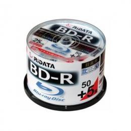 RiDATA 録画用BD-R 4倍速 55枚組 BD-R130W 4X.50+5SP C