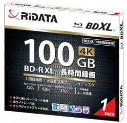 RiDATA 録画用BD-R XL 4倍速 1枚 BD-R520PW4X.1P JC A