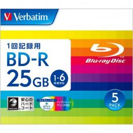 バーベイタム データ用BD-R 6倍速 5枚組 DBR25RP5V2