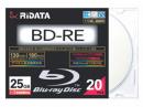 RiDATA 録画用BD-RE 2倍速 20枚組 BD-RE130PW 2X.20P SC C