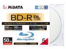 RiDATA 録画用BD-R DL 6倍速 5枚組 BD-R260PW 6X.5P SC A