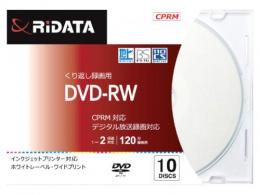 RiDATA 録画用DVD-RW 2倍速 10枚組 DVD-RW120.10P SC A