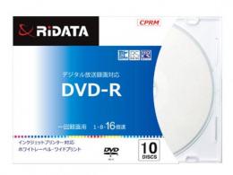RiDATA 録画用DVD-R 16倍速 10枚組 D-RCP16X.PW10RD SC D