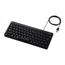 エレコム ミニ有線キーボード TK-QT11MUMBK