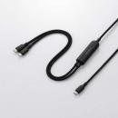 エレコム USB(C to C)2WAYケーブル(1.2m) MPA-CCCA12BK