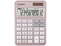 CANON 電卓 KS-126WUV ピンクゴールド