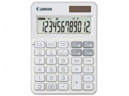 CANON 電卓 KS-126WUV パールホワイト